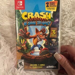 Nintendo Switch Crash Bandicoot N. Sane Trilogy - Blue and Orange
